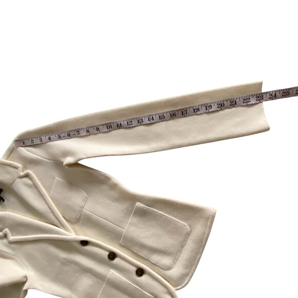 Rag & Bone Alex Merino Wool Sweater Blazer Ivory Sz XSm - Picture 10 of 16